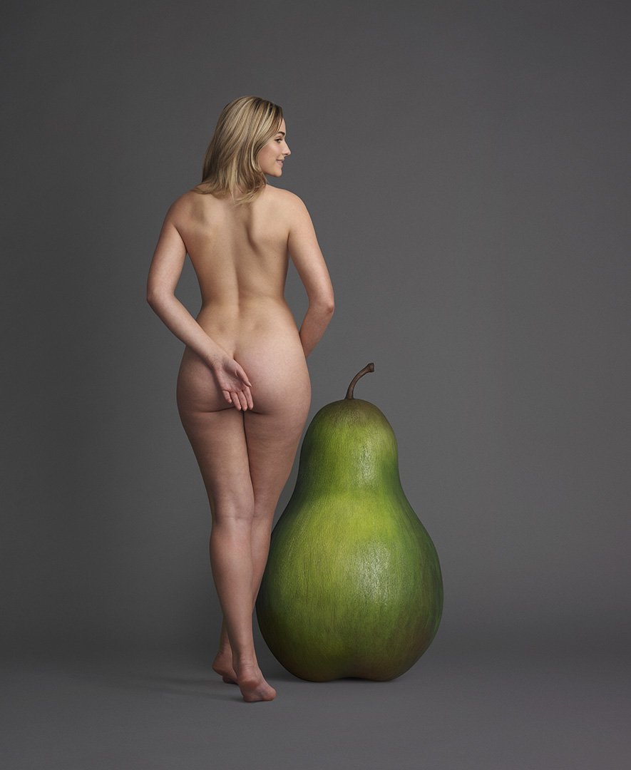 Pear shaped women nude
