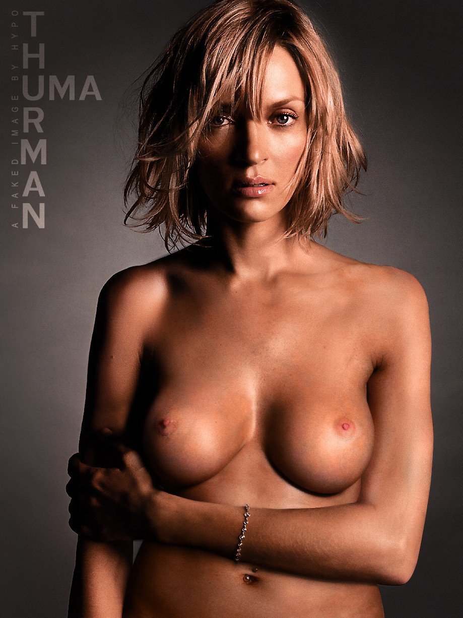 Um Thurman in his youth naked