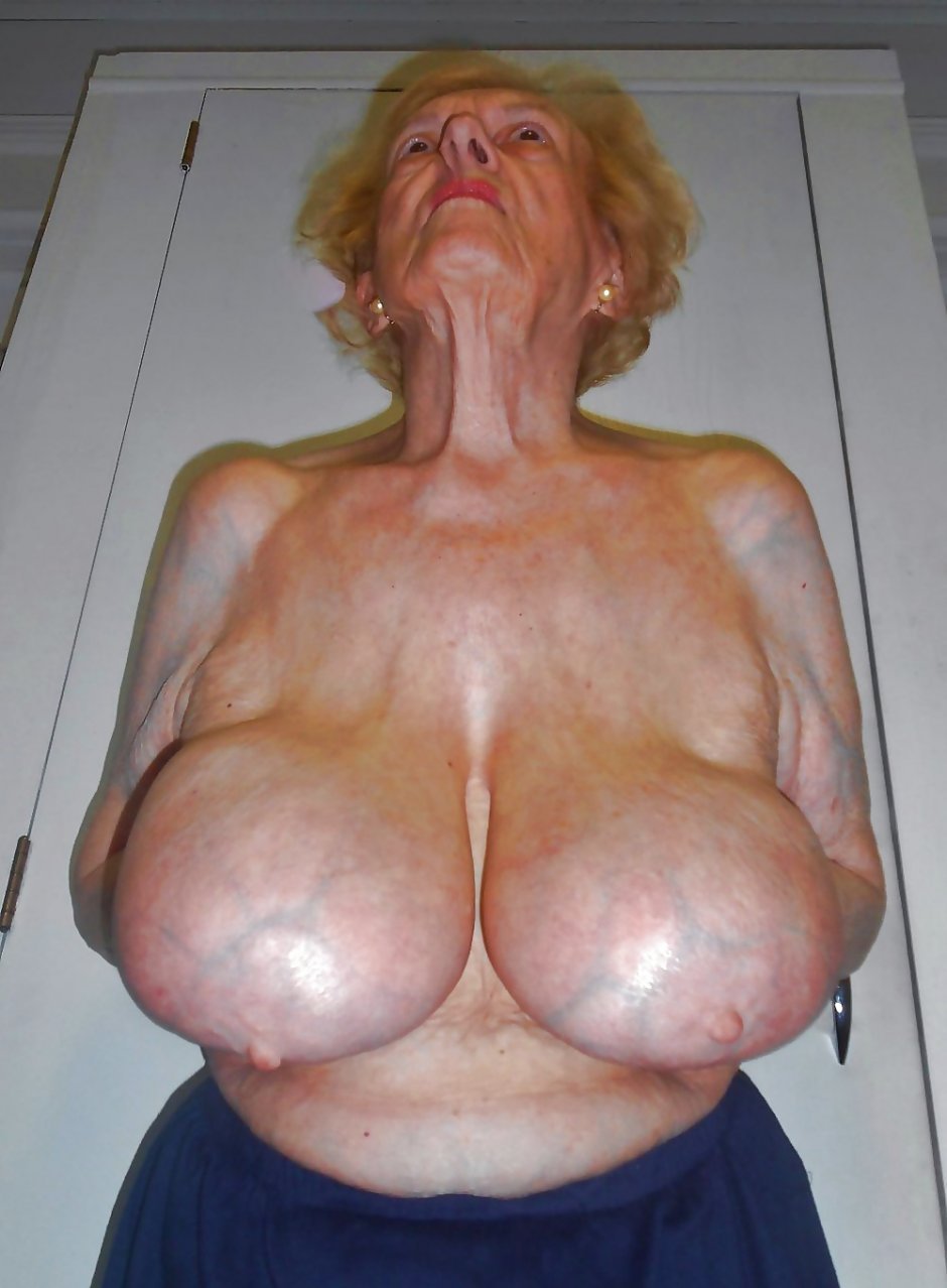Very old naked women