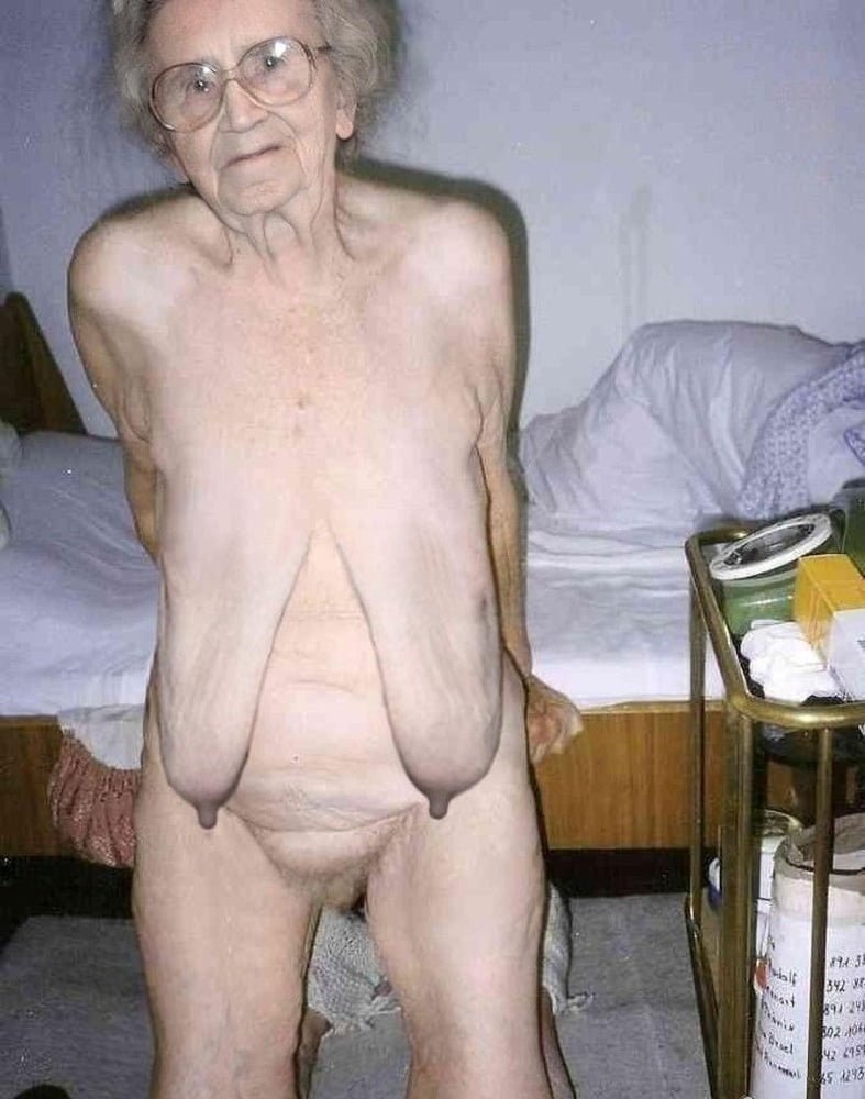 Very old naked old women