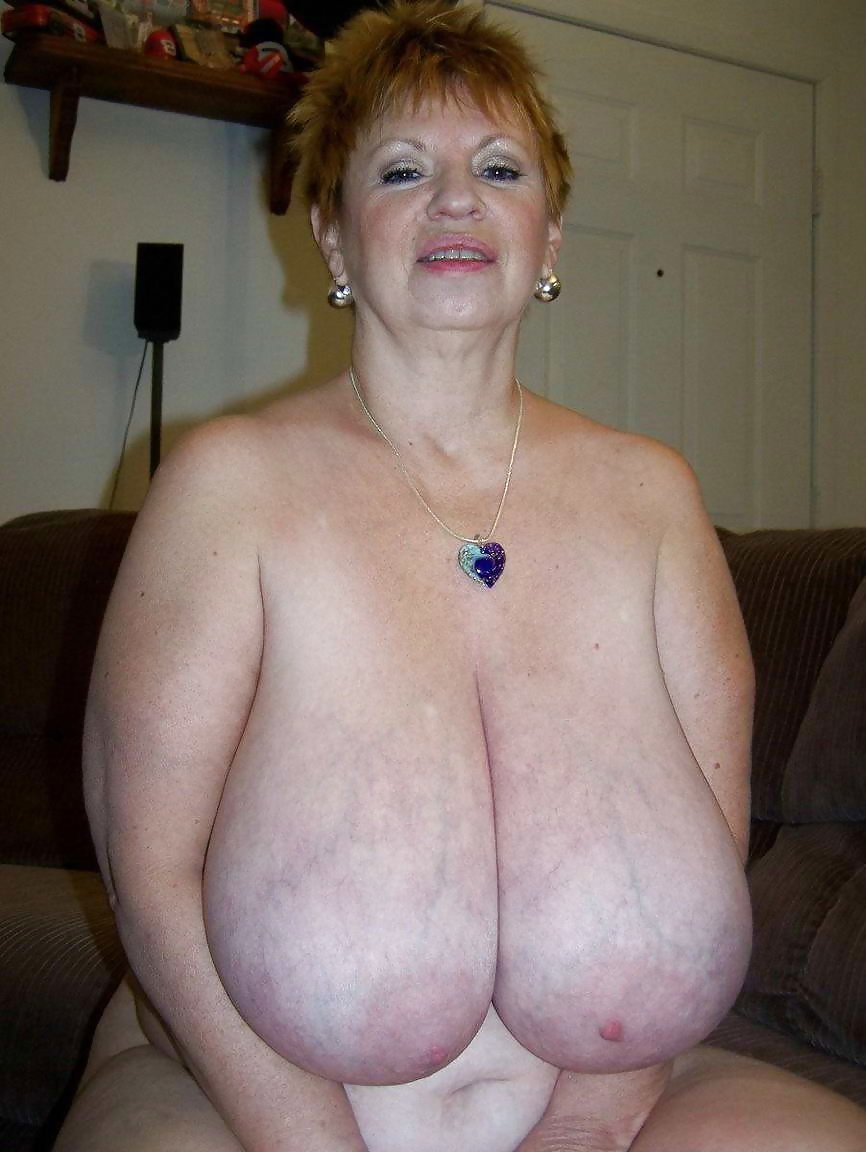 Old women with big tits
