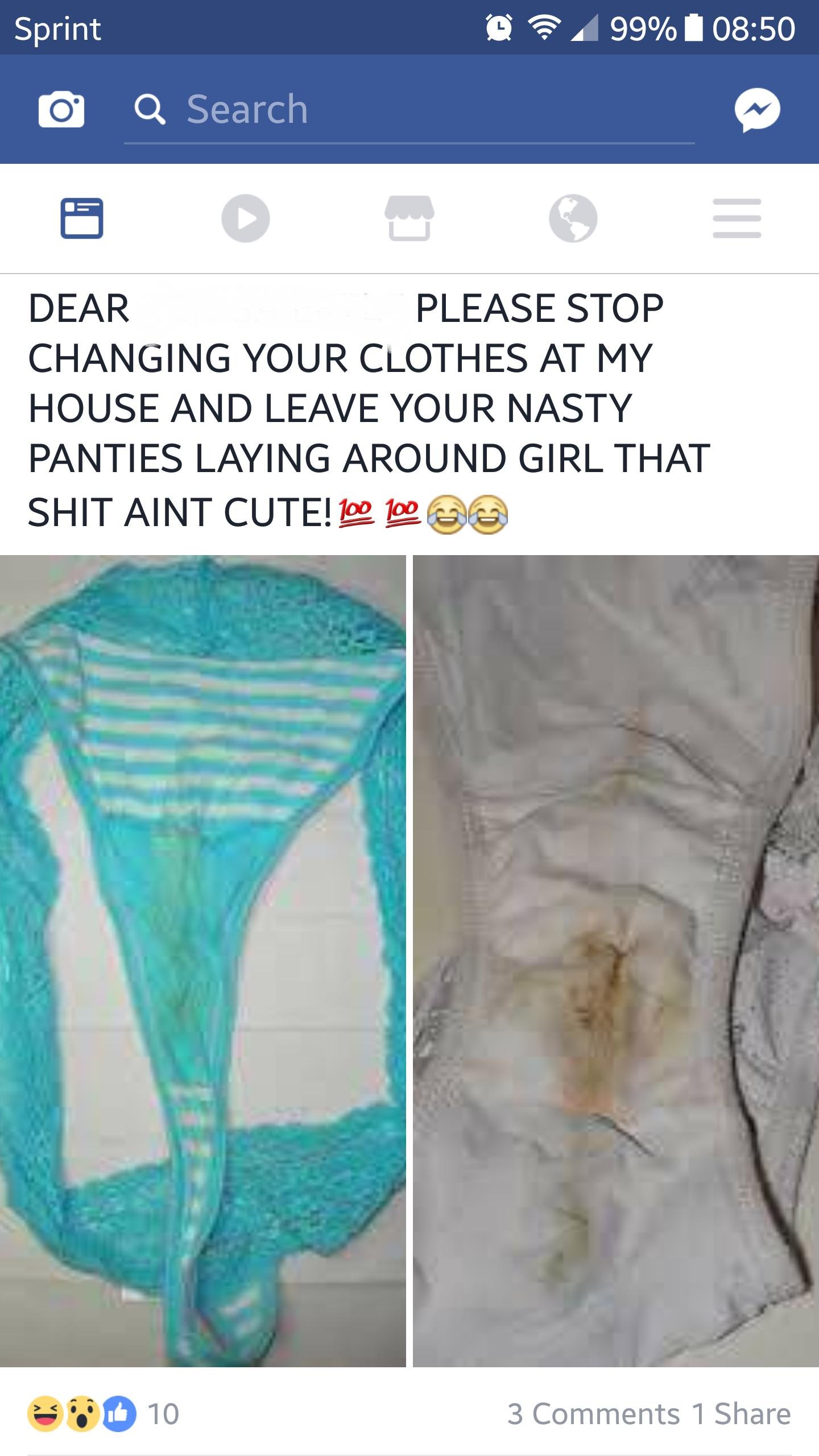 Girls Dirty Panty Pics