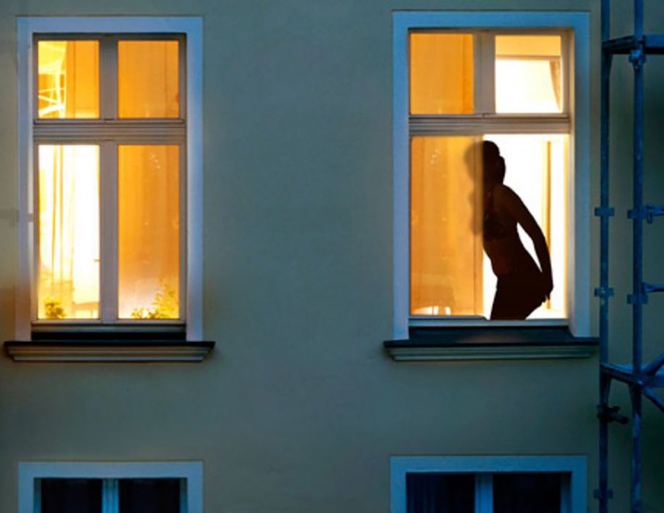 Window in the house opposite