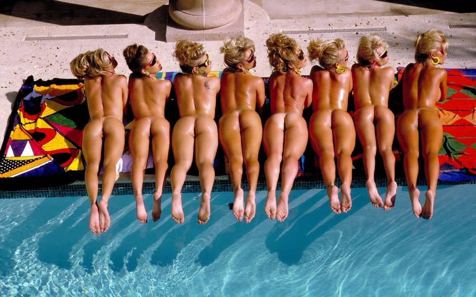 Beauty contest in the style of nude