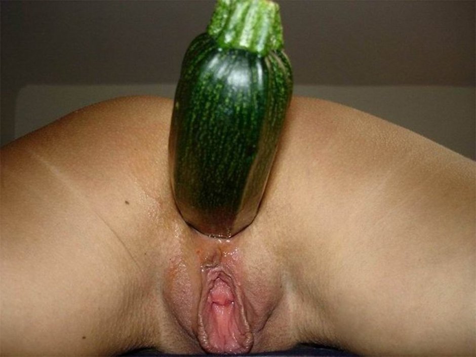 Huge cucumber in the priest