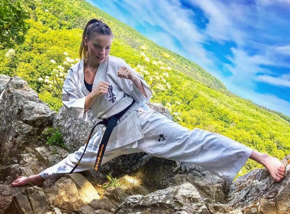 Taekwondo Girl Feet