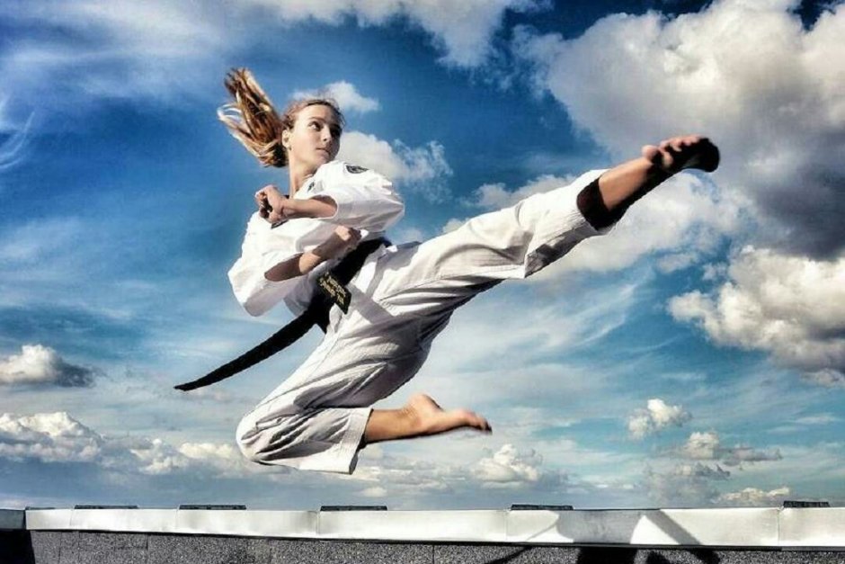 Jiu-jitsu is a girl