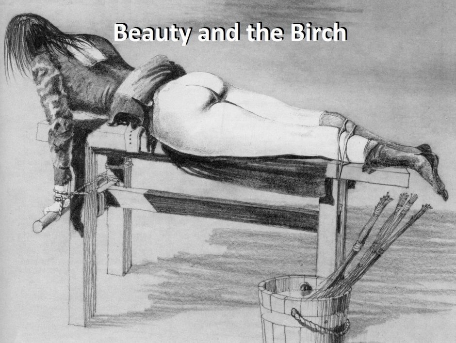 Naked punishment drawings