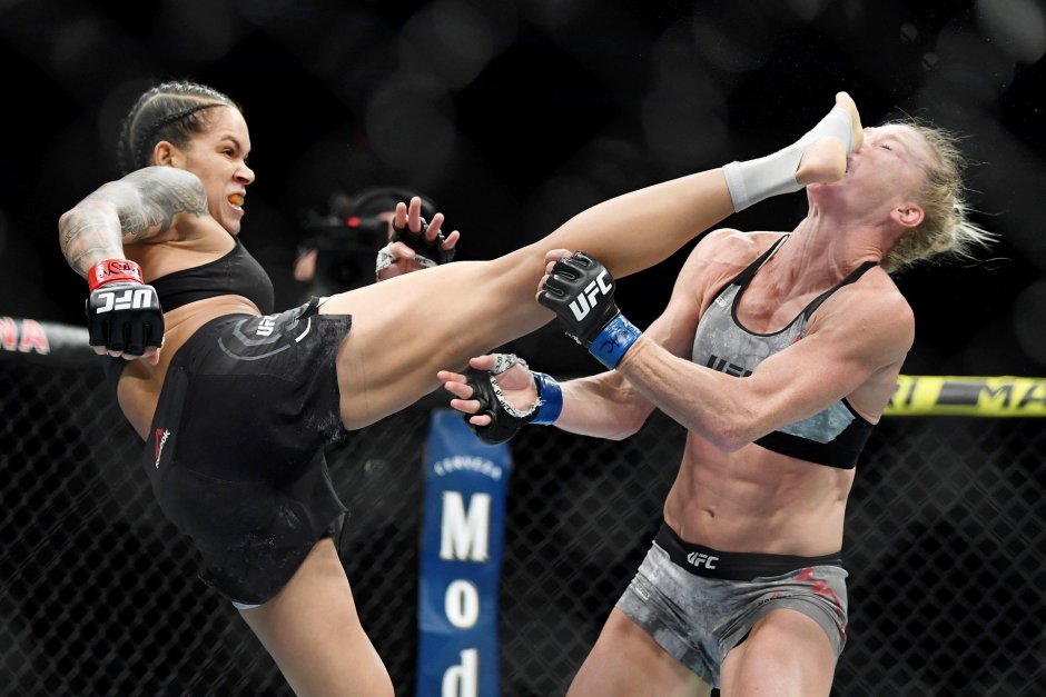 Mixed martial arts of a woman