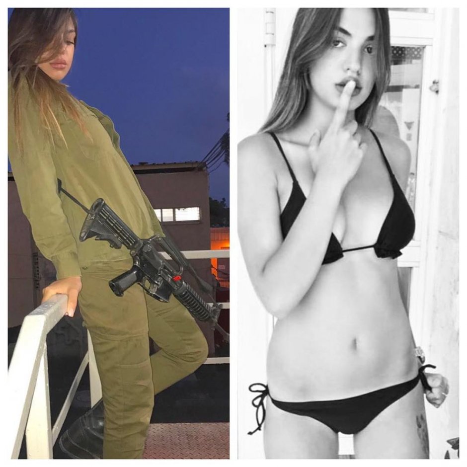 Israeli military girls in underwear