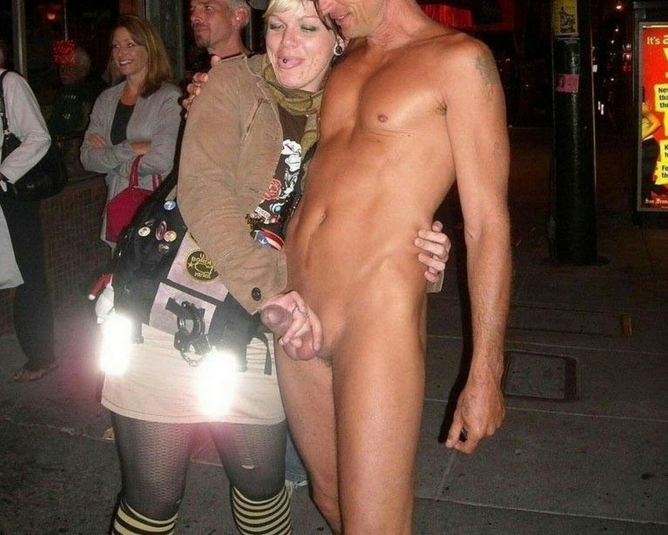 Sexy man without panties