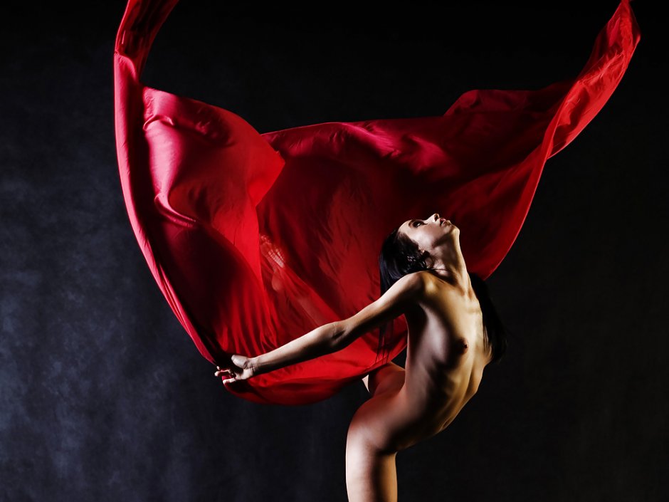 Erotic dancing on a pole