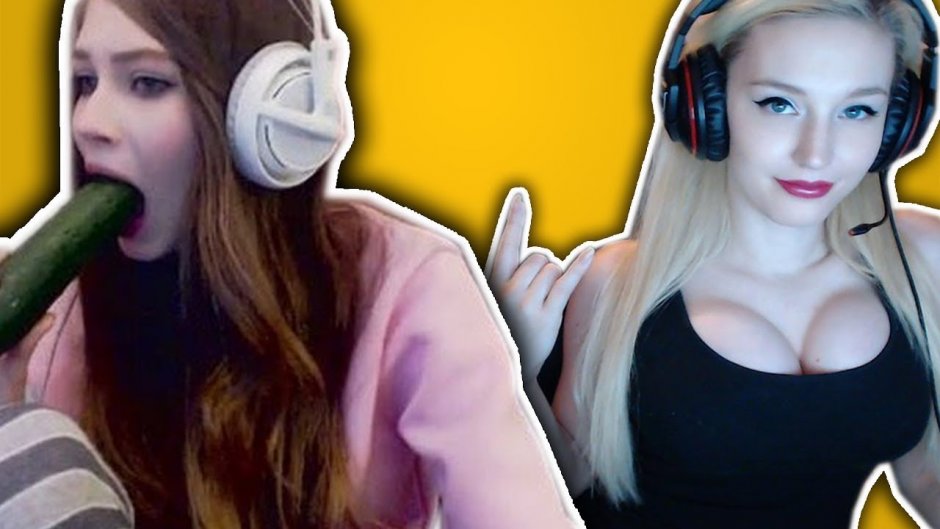 Actress Karina Zvereva in a swimsuit