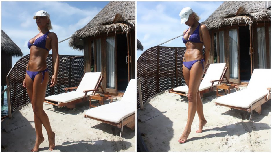 Karina Sycheva in underwear