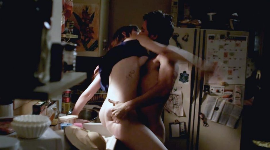 Naked Emmy Rossam in the series shameless