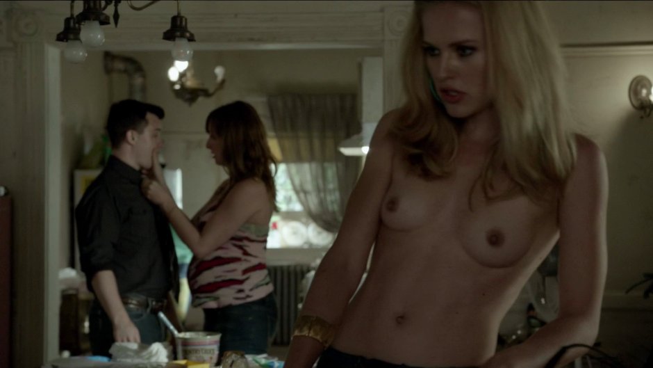 The series shameless nudity