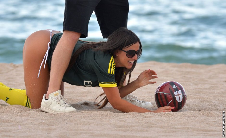 Claudia Romani in a swimsuit