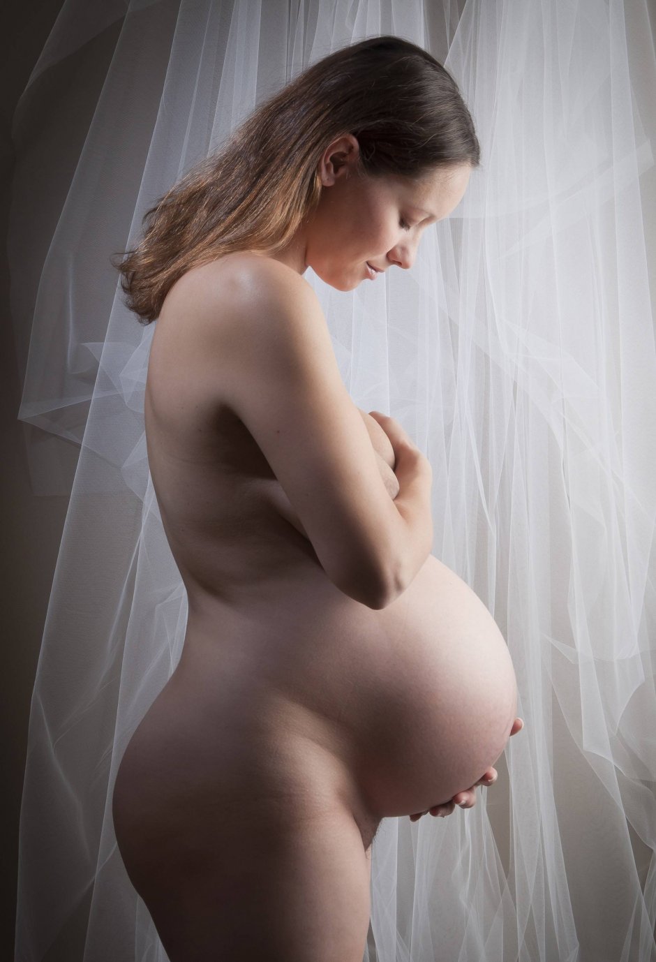 Pregnant girls naked