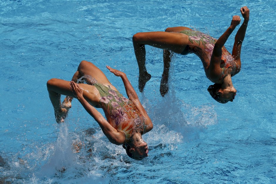 Milena Miteva Synchronized Swimming