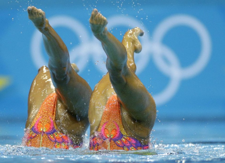 Irina Shapiro synchronous swimming