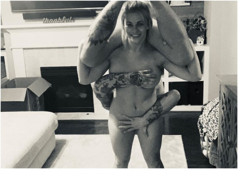 Beautiful naked body of a woman