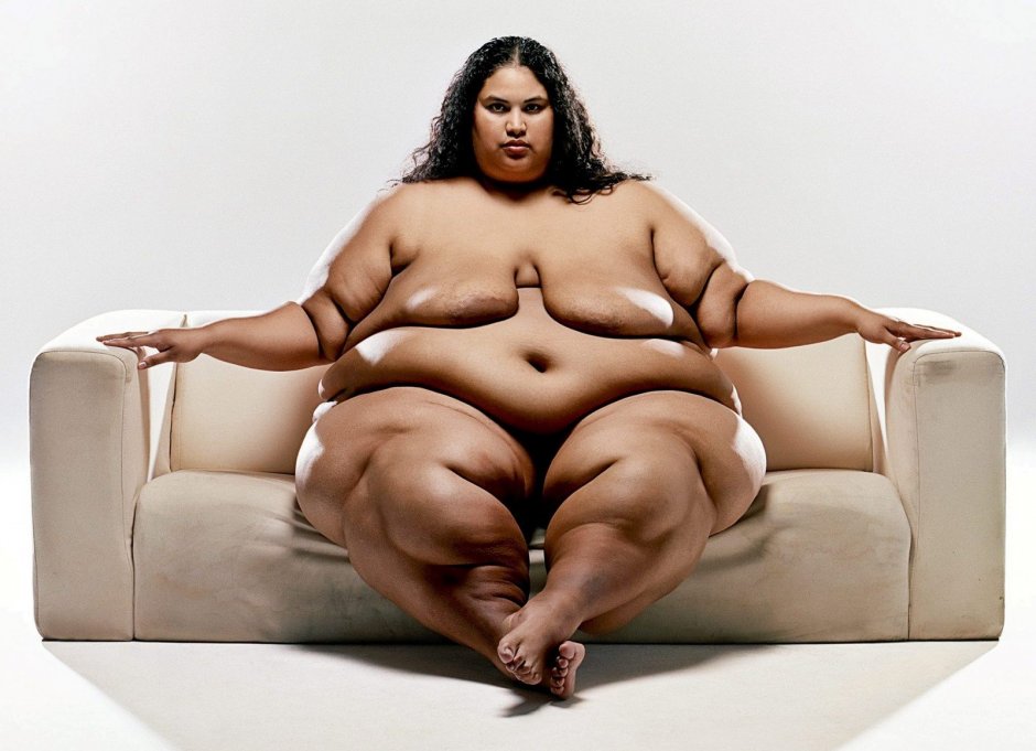 The most fat naked women