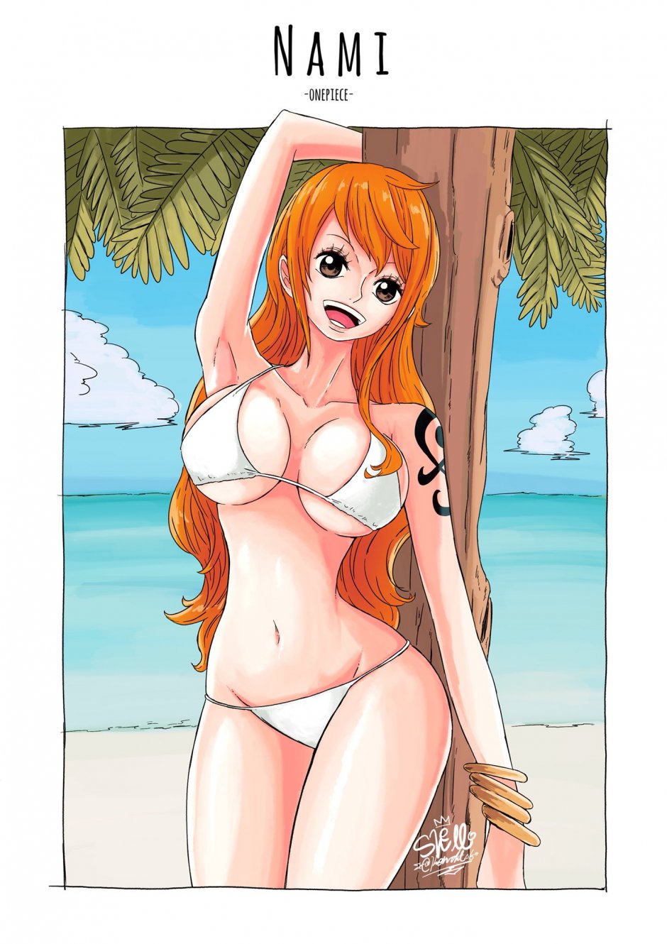 Van Pis us and Robin in a swimsuit 18