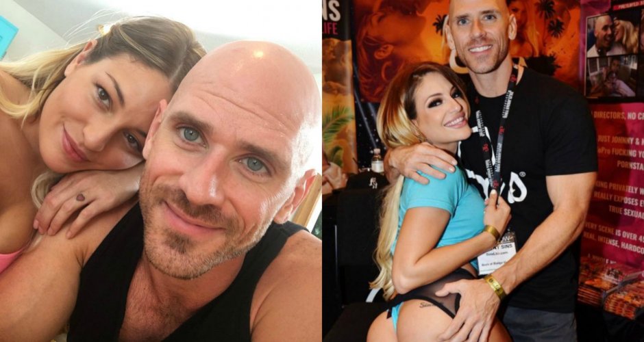 John Sins with his wife