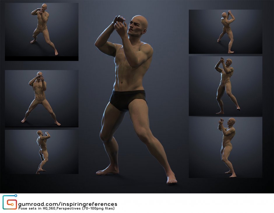 Ballet guys with large naked tubercles