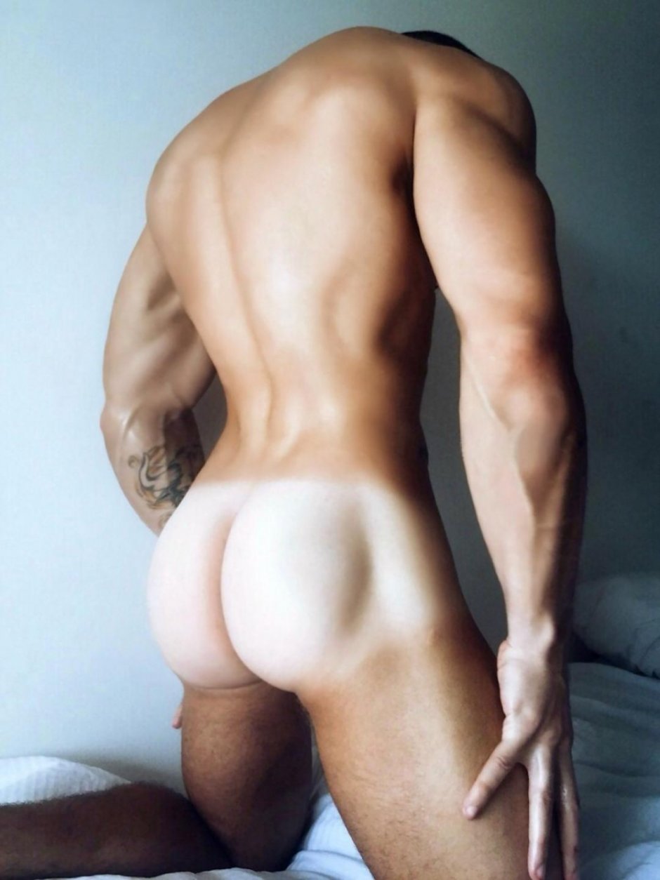 Beautiful naked male ass