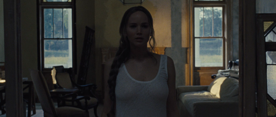 Jennifer Lawrence in water