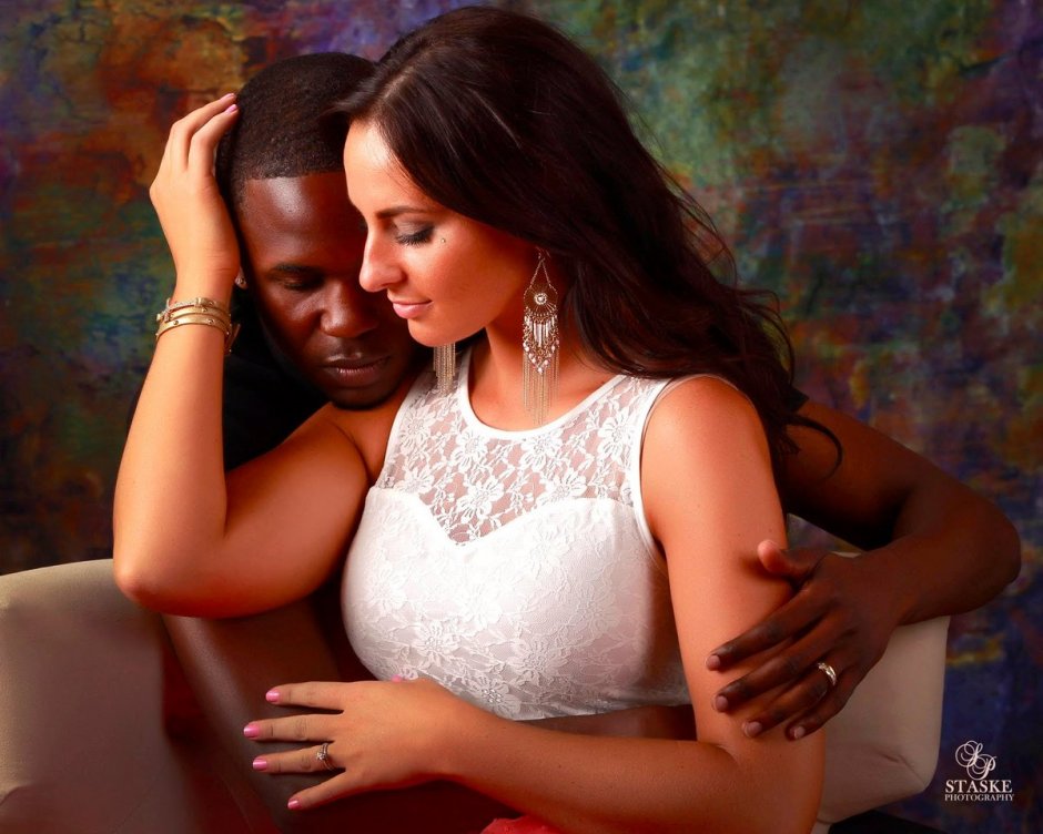 Pregnant from a black bride