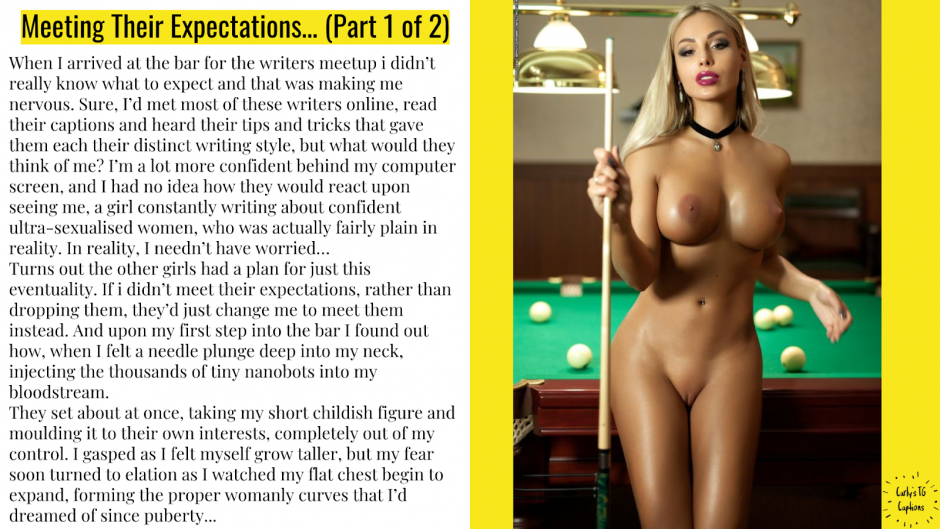 TG Sissy Caption Big Tits