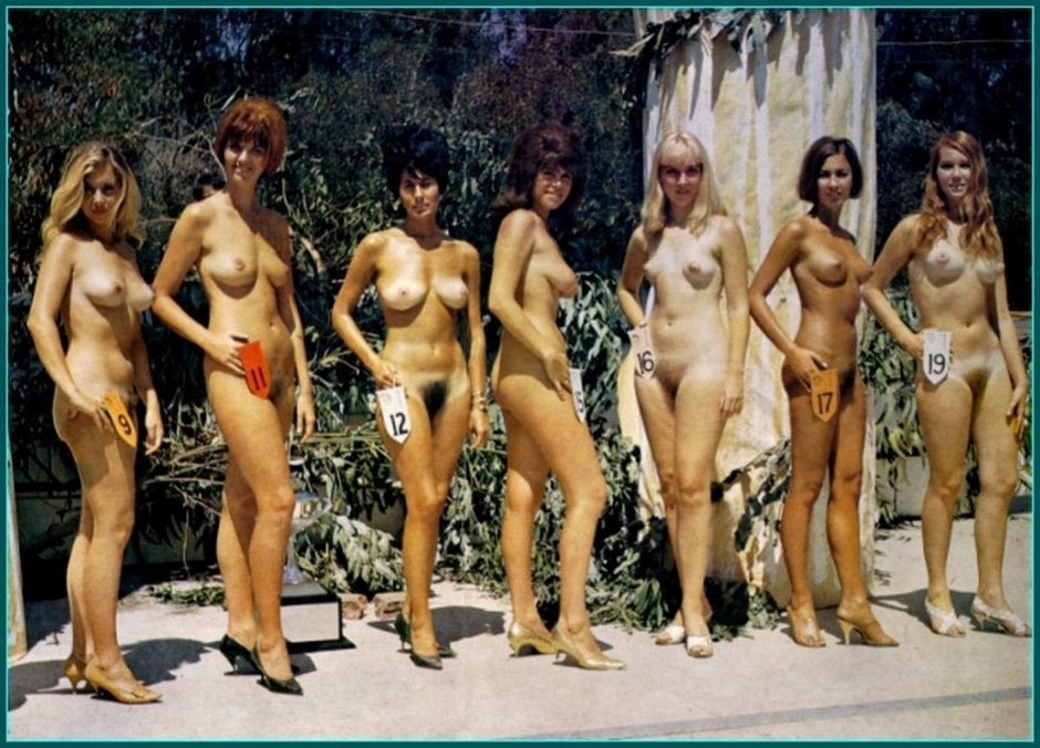 Competitions among naked women