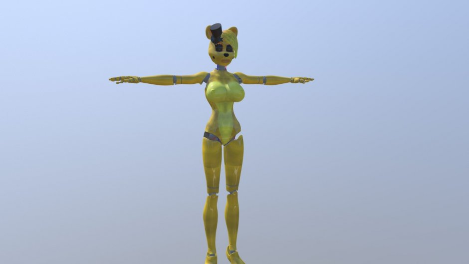 Sexy fnaf 3d puppet