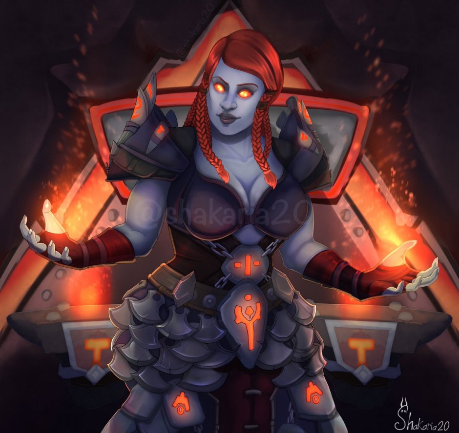 Dark Iron Dwarf or Draenei Shaman