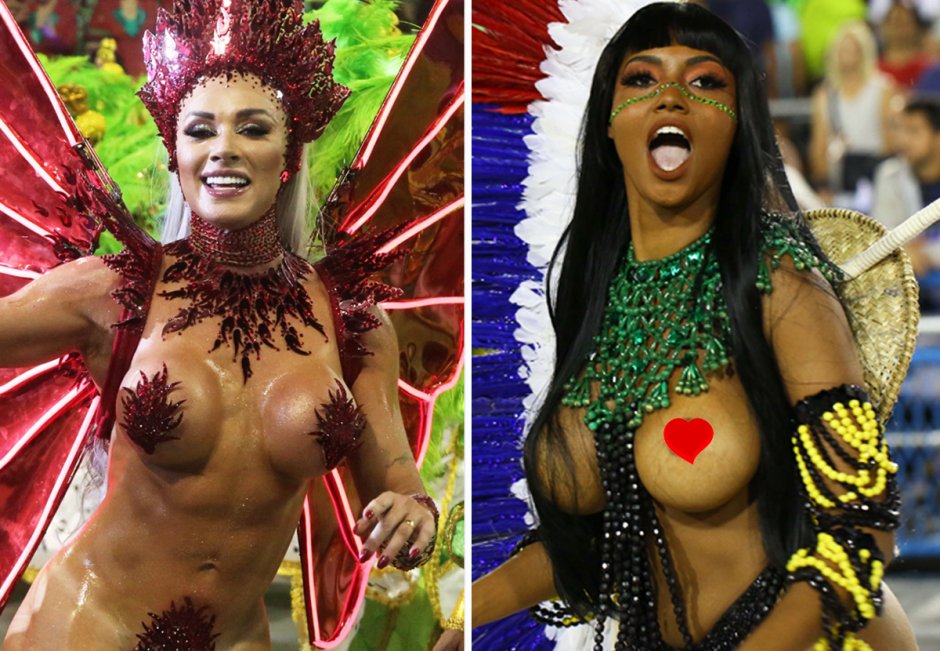 Viviana Castro Naked on the Carnival