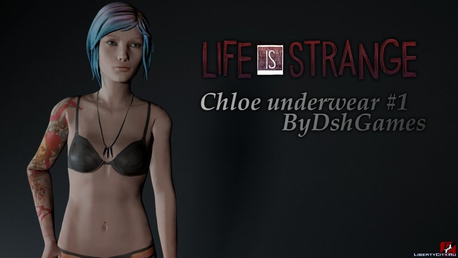 Life Is Strange Chloe in a swimsuit