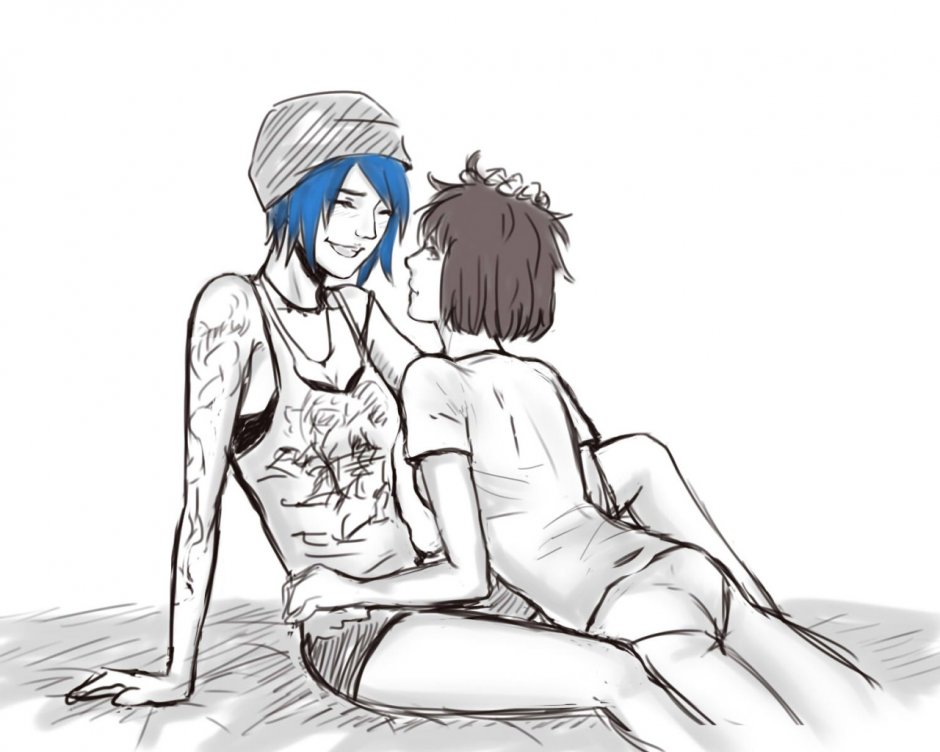 Life is Strange Chloe and Max Art