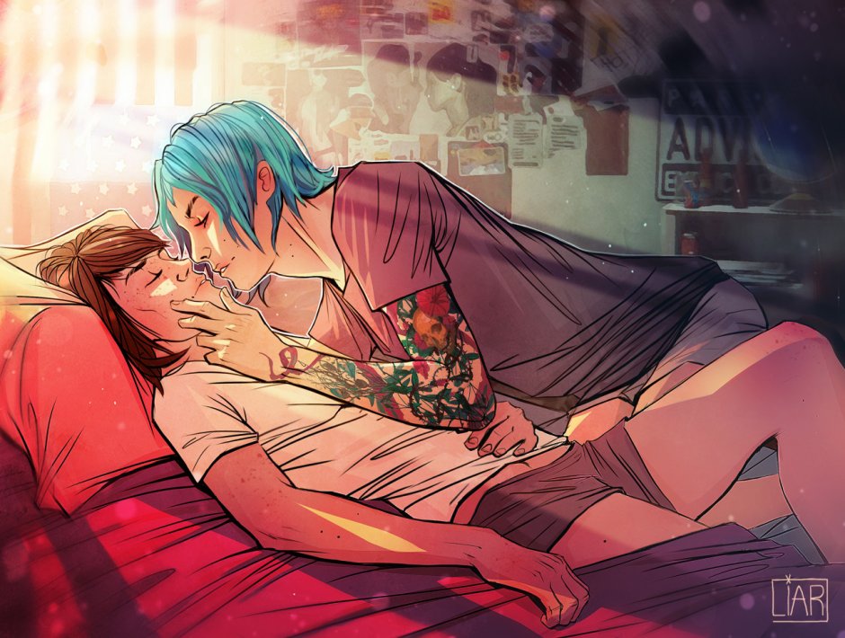 Life is Strange Max and Rachel Art