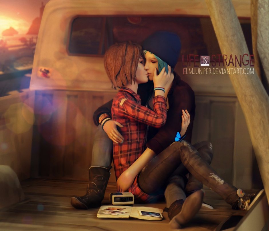 Life Is Strange Chloe in underwear