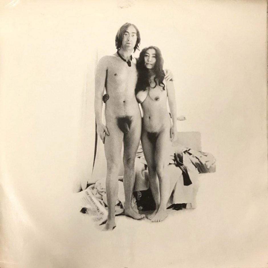 John Lennon and Yoko it