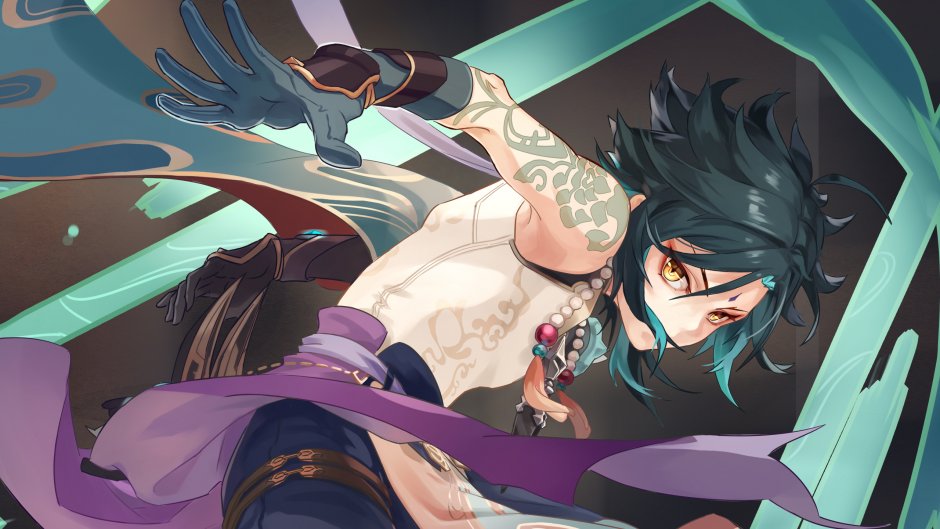 Arts with Xiao from Genshin Impact