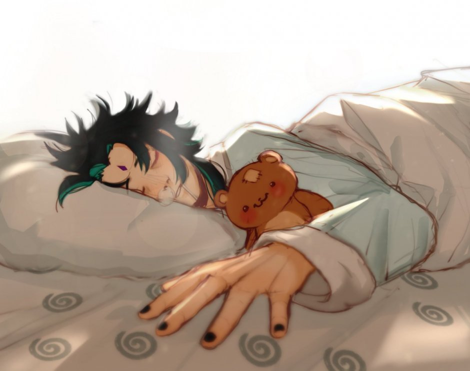 Xiao Sleeps Genshin Art