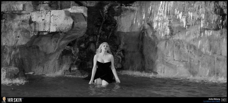 Rick Van Natter and Anita Ekberg