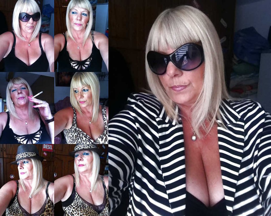 Old women with big breasts
