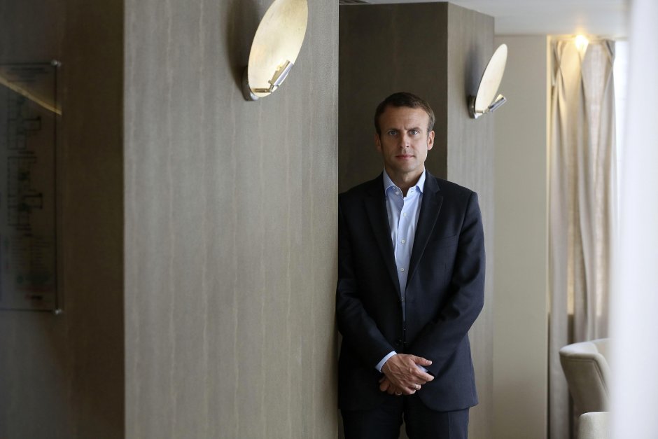 Macron torso