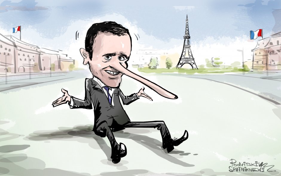 Macron's wife meme