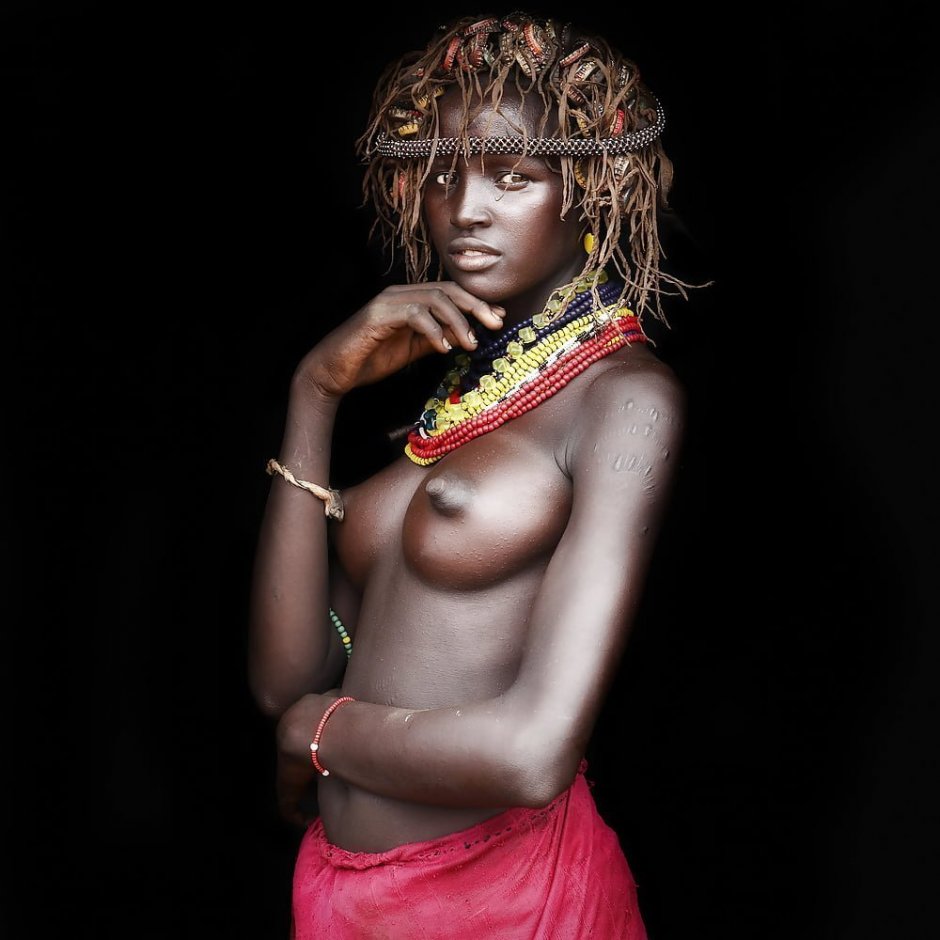 Naked wild black women