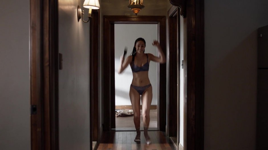 Emma Greenwell in underwear